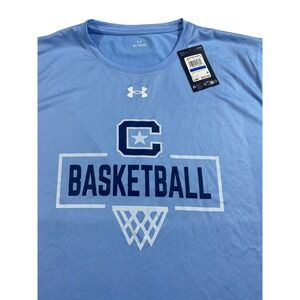 Under Armour The Citadel Mens Basketball T Shirt Light Blue XL TG